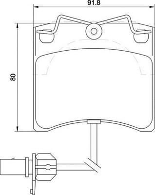 Magneti Marelli 363700205129 - Bremsbelagsatz, Scheibenbremse alexcarstop-ersatzteile.com