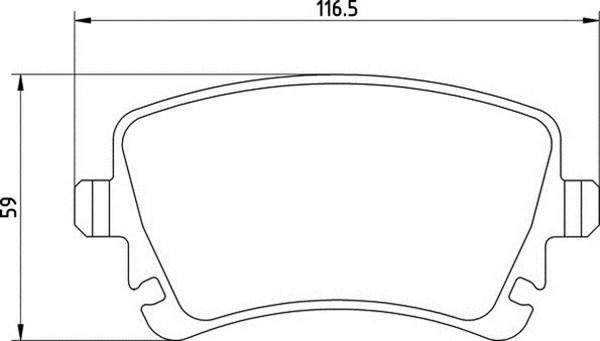 Magneti Marelli 363700201469 - Bremsbelagsatz, Scheibenbremse alexcarstop-ersatzteile.com