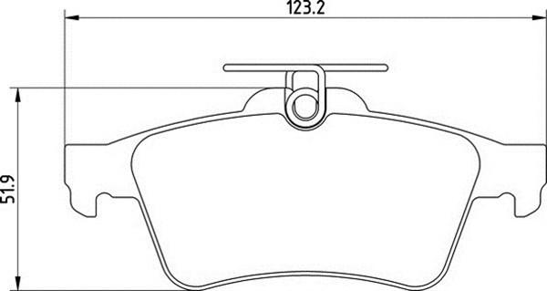 Magneti Marelli 363700201489 - Bremsbelagsatz, Scheibenbremse alexcarstop-ersatzteile.com