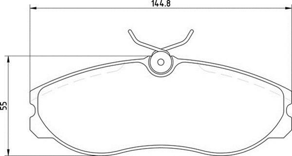 Magneti Marelli 363700203037 - Bremsbelagsatz, Scheibenbremse alexcarstop-ersatzteile.com