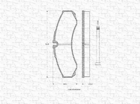 Magneti Marelli 430216170357 - Bremsbelagsatz, Scheibenbremse alexcarstop-ersatzteile.com