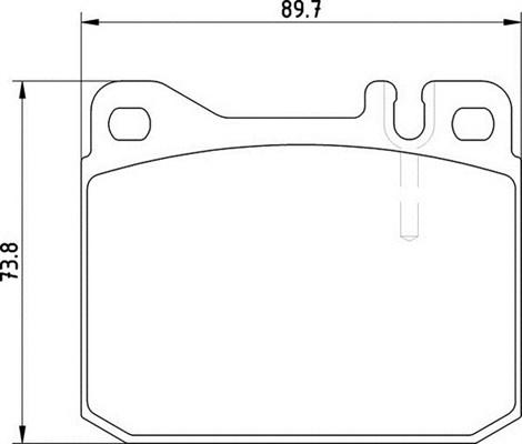 Magneti Marelli 363710204141 - Bremsbelagsatz, Scheibenbremse alexcarstop-ersatzteile.com