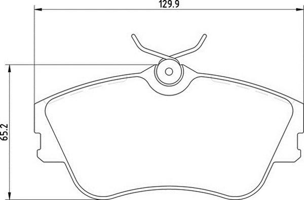 Magneti Marelli 363710205072 - Bremsbelagsatz, Scheibenbremse alexcarstop-ersatzteile.com