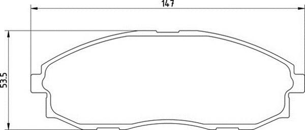 Magneti Marelli 363710201242 - Bremsbelagsatz, Scheibenbremse alexcarstop-ersatzteile.com