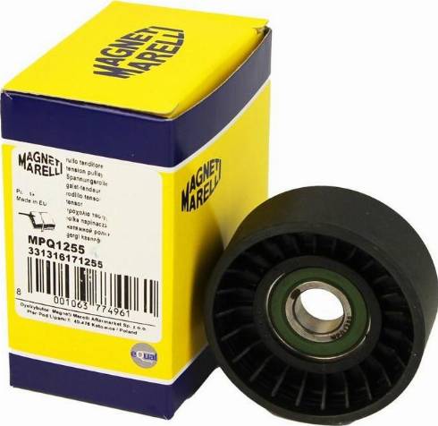 Magneti Marelli 331316171255 - Umlenk / Führungsrolle, Keilrippenriemen alexcarstop-ersatzteile.com