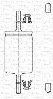 Magneti Marelli 213908456401 - Kraftstofffilter alexcarstop-ersatzteile.com