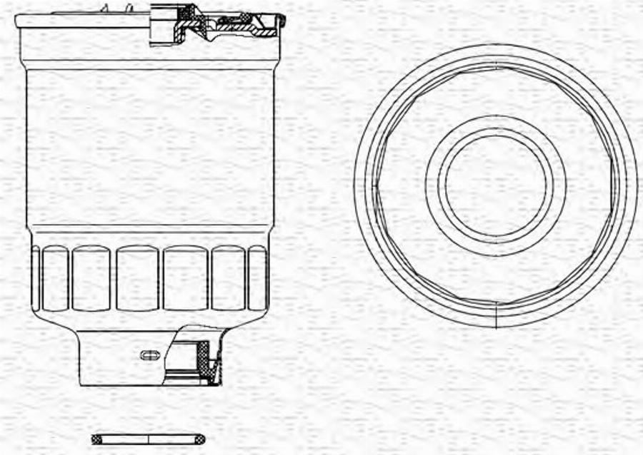 Magneti Marelli 213908523000 - Kraftstofffilter alexcarstop-ersatzteile.com