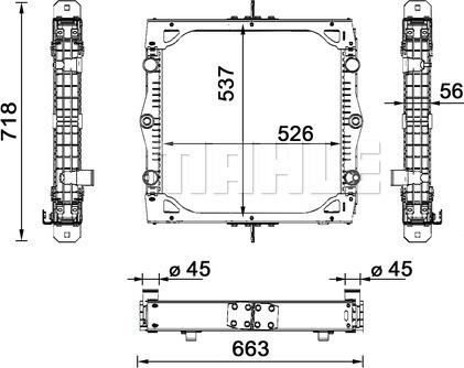 MAHLE CR 114 000S - Kühler, Motorkühlung alexcarstop-ersatzteile.com