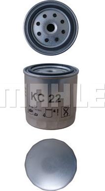 MAHLE KC 22 - Kraftstofffilter alexcarstop-ersatzteile.com