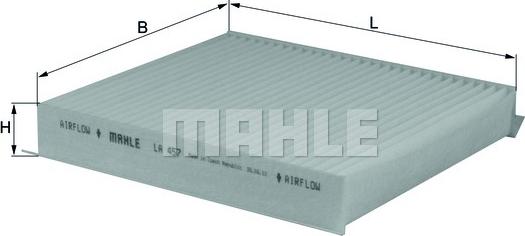 MAHLE LA 457 - Filter, Innenraumluft alexcarstop-ersatzteile.com