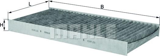 MAHLE LAK 117 - Filter, Innenraumluft alexcarstop-ersatzteile.com