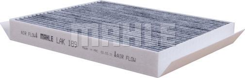 MAHLE LAK 189 - Filter, Innenraumluft alexcarstop-ersatzteile.com