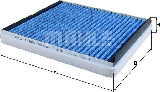 MAHLE LAO 74 - Filter, Innenraumluft alexcarstop-ersatzteile.com