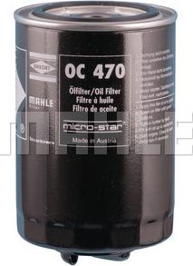 MAHLE OC 470 - Ölfilter alexcarstop-ersatzteile.com