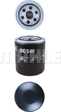 MAHLE OC 540 - Ölfilter alexcarstop-ersatzteile.com