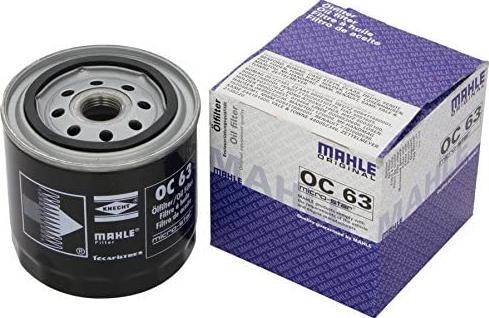 MAHLE OC 63 - Ölfilter alexcarstop-ersatzteile.com