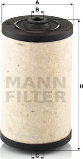 Mann-Filter BFU 811 - Kraftstofffilter alexcarstop-ersatzteile.com