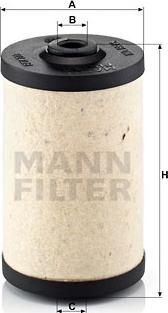 Mann-Filter BFU 700 x - Kraftstofffilter alexcarstop-ersatzteile.com