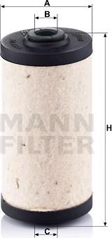 Mann-Filter BFU 707 - Kraftstofffilter alexcarstop-ersatzteile.com