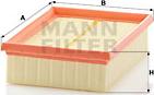 Mann-Filter C 1955-2 - Luftfilter alexcarstop-ersatzteile.com