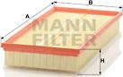 Mann-Filter C 37 153/1 - Luftfilter alexcarstop-ersatzteile.com