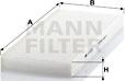 Mann-Filter CU 4179 - Filter, Innenraumluft alexcarstop-ersatzteile.com