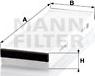 Mann-Filter CU 3023-2 - Filter, Innenraumluft alexcarstop-ersatzteile.com