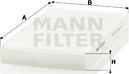 Mann-Filter CU 2956 - Filter, Innenraumluft alexcarstop-ersatzteile.com