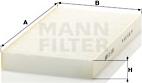 Mann-Filter CU 2951 - Filter, Innenraumluft alexcarstop-ersatzteile.com