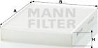 Mann-Filter CU 2433 - Filter, Innenraumluft alexcarstop-ersatzteile.com