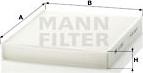 Mann-Filter CU 2533-2 - Filter, Innenraumluft alexcarstop-ersatzteile.com