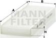 Mann-Filter CU 2623 - Filter, Innenraumluft alexcarstop-ersatzteile.com