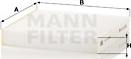 Mann-Filter CU 20 006 - Filter, Innenraumluft alexcarstop-ersatzteile.com