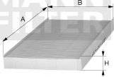 Mann-Filter CU 22 019 - Filter, Innenraumluft alexcarstop-ersatzteile.com