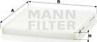 Mann-Filter CU 2027 - Filter, Innenraumluft alexcarstop-ersatzteile.com