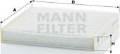 Mann-Filter CU 21 003 - Filter, Innenraumluft alexcarstop-ersatzteile.com