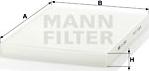 Mann-Filter CU 2882 - Filter, Innenraumluft alexcarstop-ersatzteile.com