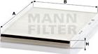 Mann-Filter CU 2839 - Filter, Innenraumluft alexcarstop-ersatzteile.com