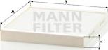 Mann-Filter CU 2349 - Filter, Innenraumluft alexcarstop-ersatzteile.com