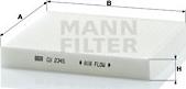 Mann-Filter CU 2345 - Filter, Innenraumluft alexcarstop-ersatzteile.com