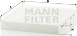 Mann-Filter CU 2351 - Filter, Innenraumluft alexcarstop-ersatzteile.com