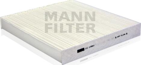 Mann-Filter CU 2358/1 - Filter, Innenraumluft alexcarstop-ersatzteile.com