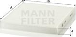 Mann-Filter CU 23 009 - Filter, Innenraumluft alexcarstop-ersatzteile.com