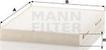 Mann-Filter CU 23 003 - Filter, Innenraumluft alexcarstop-ersatzteile.com