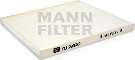 Mann-Filter CU 2336/2 - Filter, Innenraumluft alexcarstop-ersatzteile.com