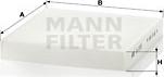 Mann-Filter CU 2253 - Filter, Innenraumluft alexcarstop-ersatzteile.com