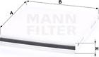 Mann-Filter CU 22 003 - Filter, Innenraumluft alexcarstop-ersatzteile.com