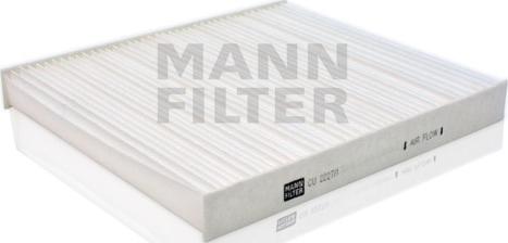 Mann-Filter CU 2227/1 - Filter, Innenraumluft alexcarstop-ersatzteile.com