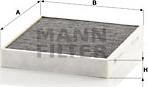 Mann-Filter CUK 26 010 - Filter, Innenraumluft alexcarstop-ersatzteile.com