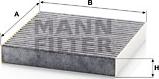 Mann-Filter CUK 20 006 - Filter, Innenraumluft alexcarstop-ersatzteile.com